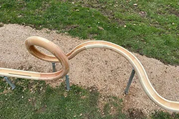 Holzkugelbahn Bild 41