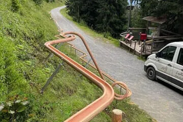 Holzkugelbahn Bild 44